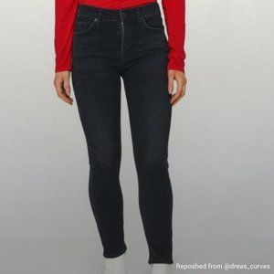 Citizens of Humanity High rise Black Skinny Jeans